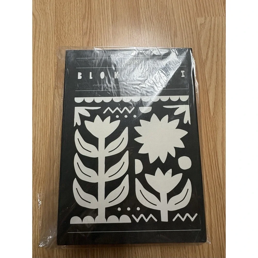 Block Printing Kit Joyn Blok Parti Custom Tote Bags Create Your Own Print Design - Picture 2 of 6